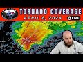 April 8 2024 live texas tornadosevere weather coverage 1