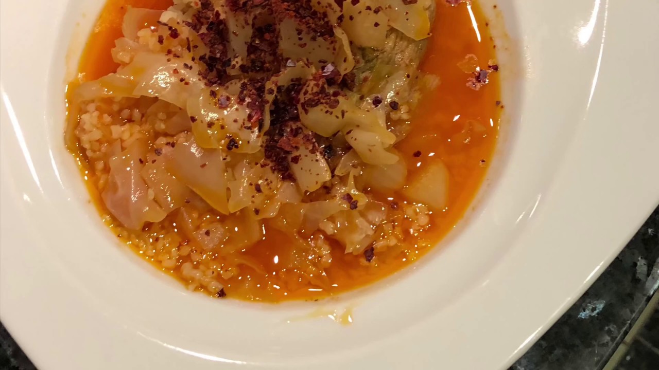 Eşki lahana yemeği-lahana aşı turşusu yemeği- turşu yemeği