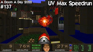 Doom Anomaly Report MAP11: "Countdown" UV Max Speedrun 6:51 100% Kills / 100% Secrets