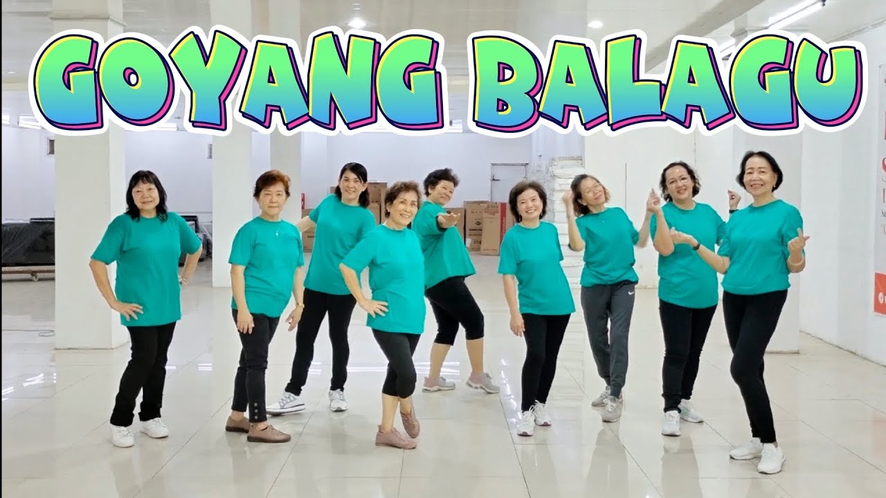 Goyang Balagu Line Dance // Demo by Happy Ladies - YouTube
