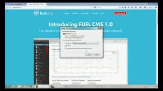 Installing and configuring Fuelcms