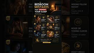 Bedroom Mistakes That Harm Your Sleep Quality | Sleep Better Naturally #healthylifestyle #health