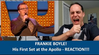 American Reacts to FRANKIE BOYLE Live At The Apollo REACTION