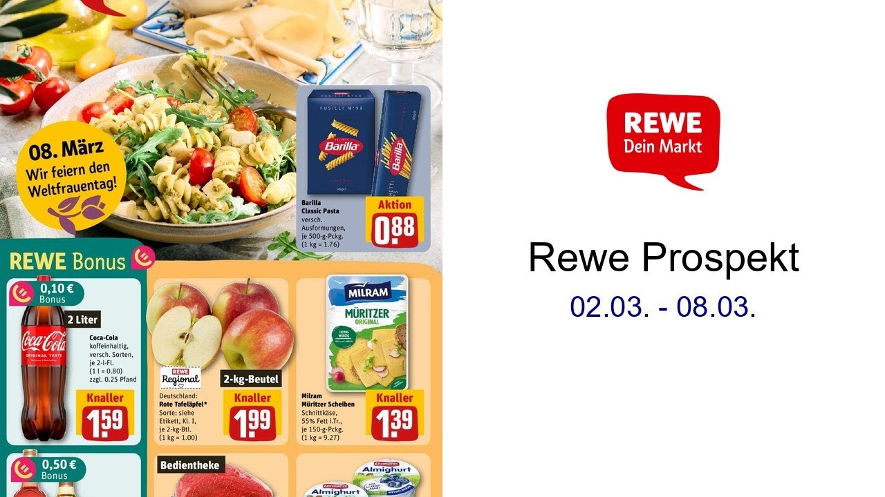 Rewe Prospekt   02.03. - 08.03.