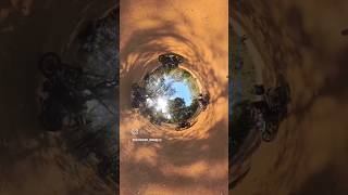 4 Bikes + 1 Insta360 = Maut Ka Kua! 🎪📸 #360 #indianfair #valiantriderz #wellofdeath
