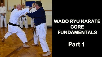 Wado Ryu Karate grondbeginselen Deel 1 - Teni, Tentai en Tengi.