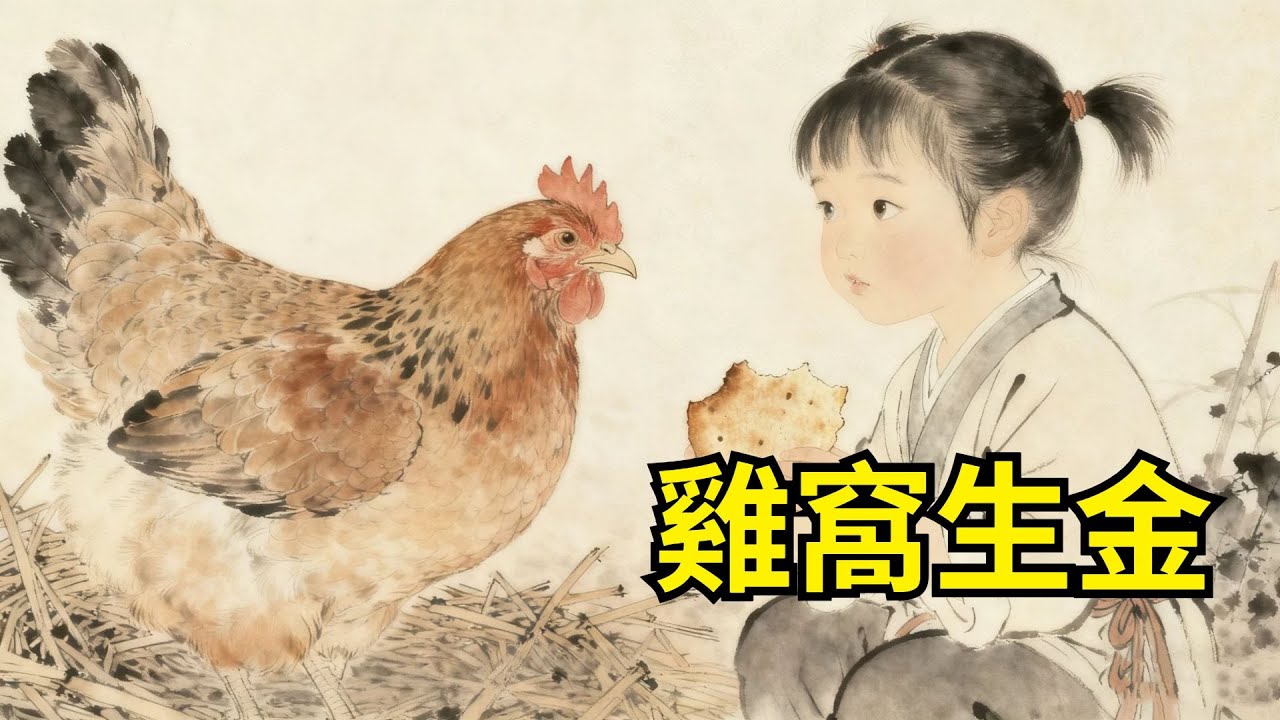 8歲孤女投奔舊親，寒冬來臨女童被舅媽趕到雞窩，半夜竟聽到老母雞開口說話：傻孩子，妳把這半塊餅給我，我送妳壹場潑天富貴【心事郵局】#民間故事#傳統故事#故事頻道#聽書#睡前故事#情感