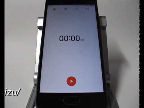 Секундомер в смартфоне Meizu