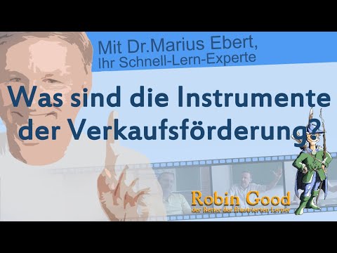 Video: Welche Instrumente der Verkaufsförderung gibt es?