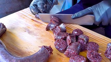 [서울 로컬 현지인 맛집] 송파구 마천동 언니순대 순대트럭 Part 1 순대 내장 염통 토종순대 모듬순대 찰순대 Korean sundae pork intestines tripe