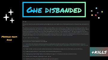 GHE Officially Disbanded | What