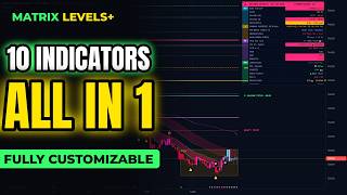 Matrix Levels+ All-in-One: 10 Indicators in 1, Fully Customizable (Full Tutorial)