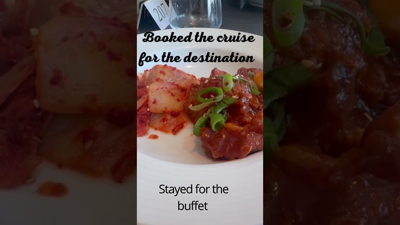 POV: You booked a cruise just to eat at the buffet 24/7 🤣🍰 #cruisebuffet #foodie
