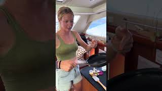 DIY for the win! Check out the recipe in the description ⛵️ #boatlife #sailinglife #diy #lipbalm