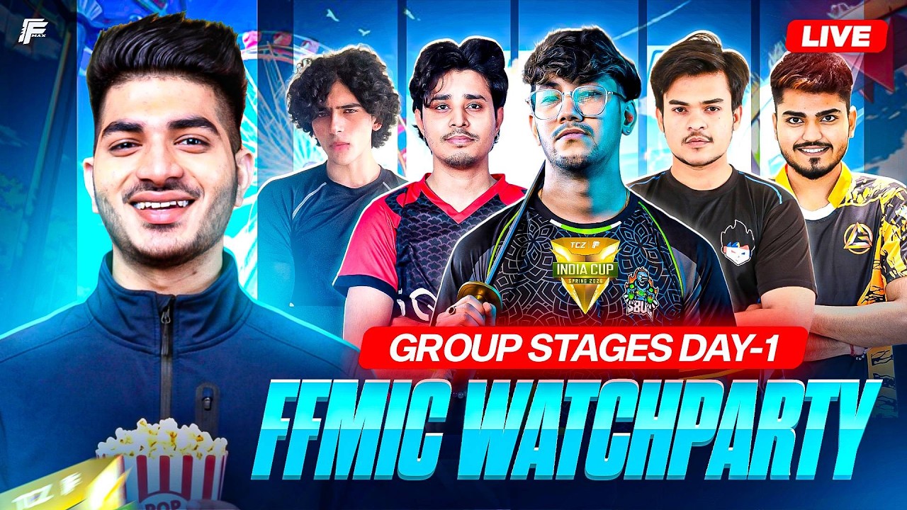 AJ KAUN KAREGA TOP 6 QUALIFY?  | WATCHPARTY WITH ICONIC FF     #ff #fftournament #freefire