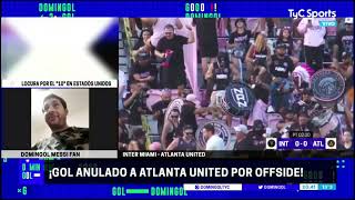 Inter Miami 4 - Atlanta United 0 | Primeros Minutos/Domingol | TyC Sports