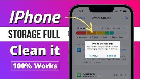 How to Clean iPhone Storage | iPhone Storage Full Problem [2025]