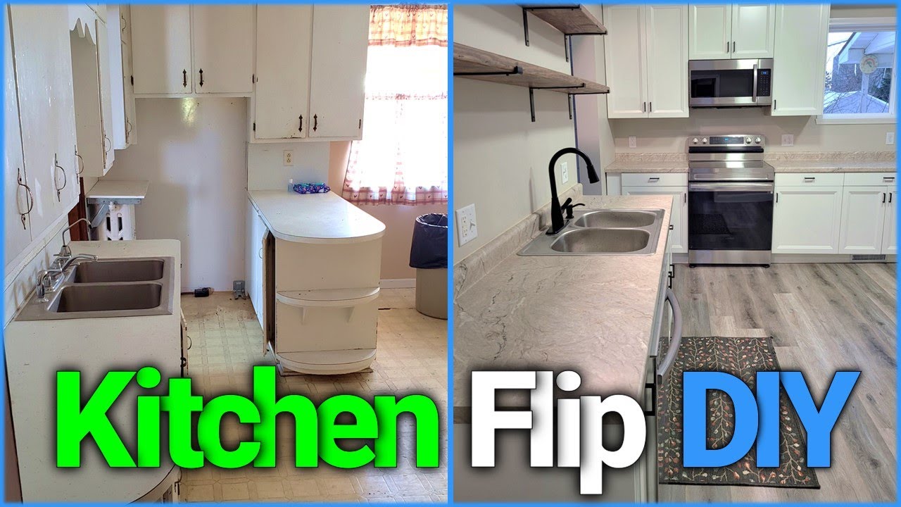 Kitchen Renovation Time-Lapse from Start to Finish - YouTube