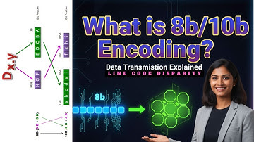 What is 8b/10b Encoding | 8b/10b line code disparity computer networks | 8b/10b