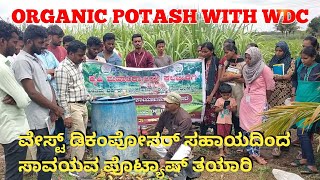 Organic Potash With Waste Decomposer | ಸಾವಯವ ಪೊಟ್ಯಾಷ್ ತಯಾರಿ | Rangu Kasruri |