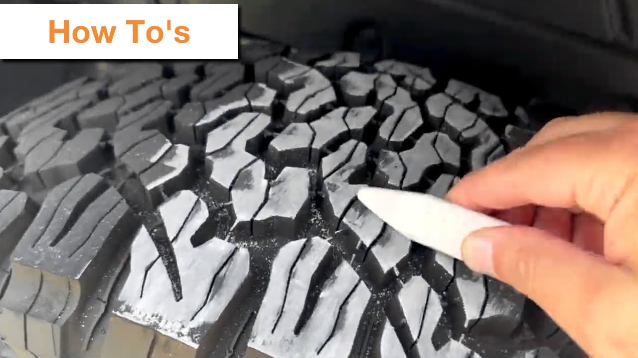 Tire Chalk Test YouTube