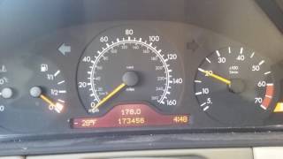 New radiator Mercedes Benz E320