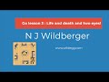 Go Lesson 3: Life and death and two eyes! | Playing Go | N J Wildberger