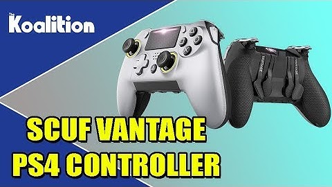 SCUF Vantage PS4 Controller Unboxing and Impressions - The Koalition