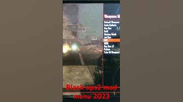Black ops2 mod menu 2023