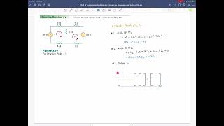 Practice Problem 3.5 (1) Mesh Analysis, Fundamentals of Electric Circuits, 7th ed