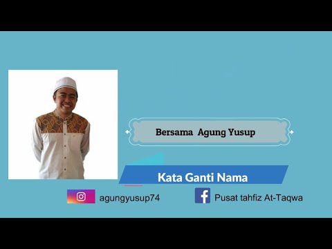 Belajar bahasa  Arab  Mudah Part 4 PTAT Kata  Ganti  Nama 