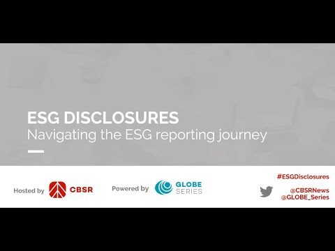 Video CBSR Presents: ESG Disclosures Webinar - youtube