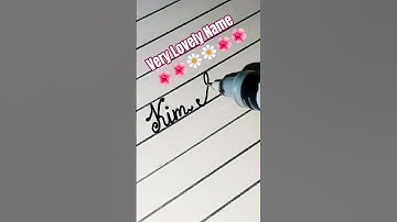 Hello Friends👋 Comment Your Lucky Name 🤗#like #subscribe #youtubeshorts #cursive #shorts #ytshorts