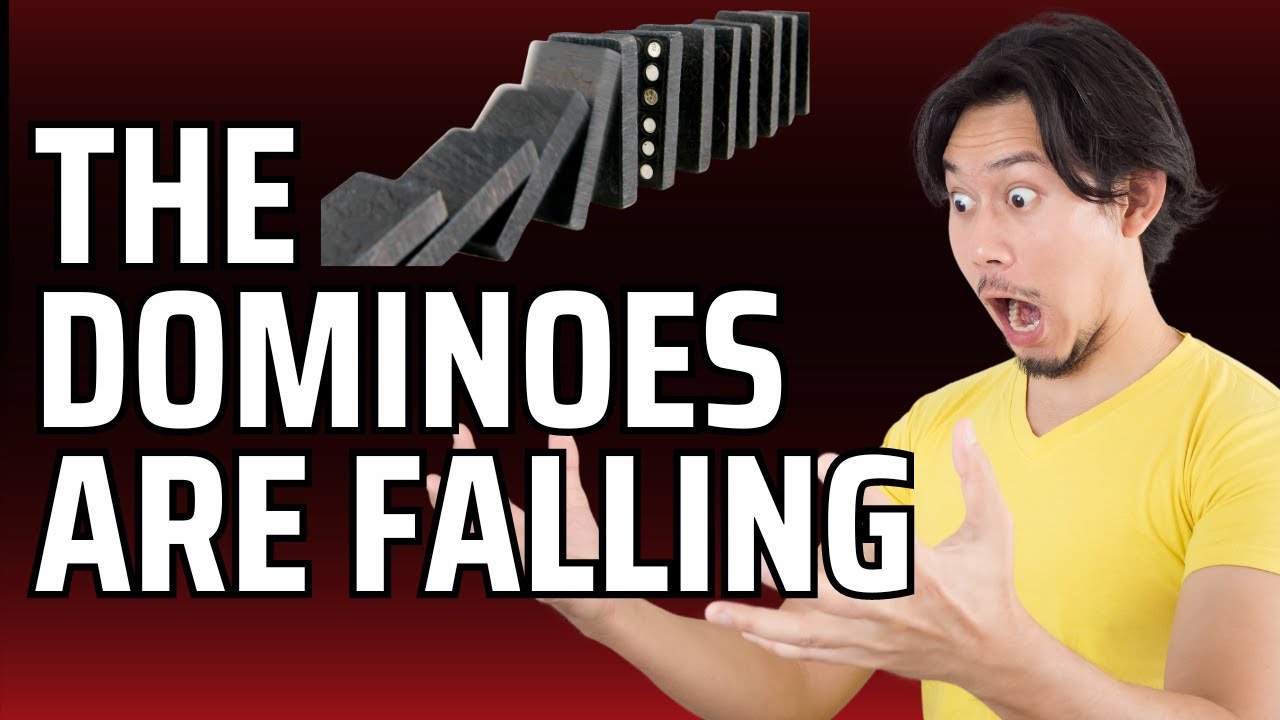 THE DOMINOS ARE FALLING ONE BY ONE, HOW LOW WILL MARKET DROP YouTube
