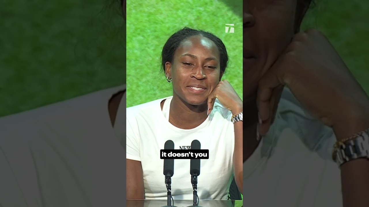 Coco Gauff has a message for the haters 🗣️ #wimbledon #tennis #cocogauff