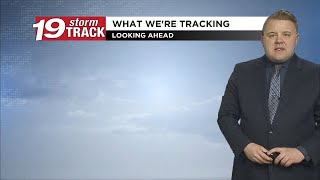Drier days ahead of us with milder but still cooler than average temperatures