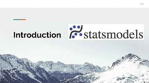 Introduction to statsmodels