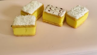 Polymer Clay Vanilla Slice Tutorial Easy