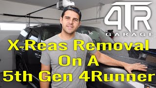 How To Quickly Remove The XReas System On A 5th Gen 4Runner
