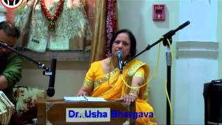 Classical bhajan by Dr. Usha Bhargava
