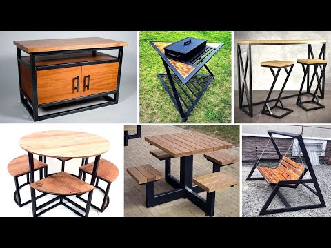Video: Piesele de mobilier din lemn și oțel: colecția de amiriți