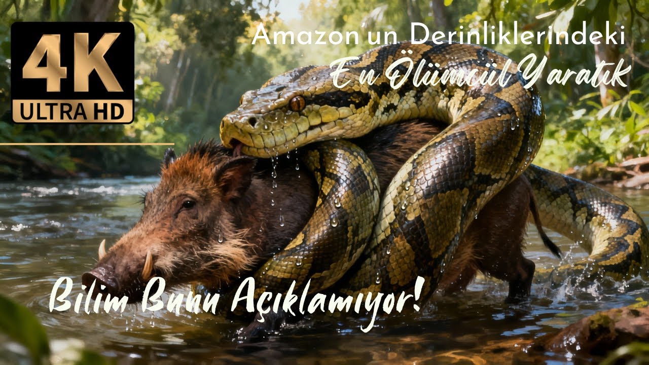 Amazon’un Derinliklerinde Saklanan En Ölümcül Yaratık: Bilim Bunu Açıklamıyor!