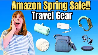 Best Travel Gear DEALS on Amazon’s Spring Sale! (Don’t Miss Out!)