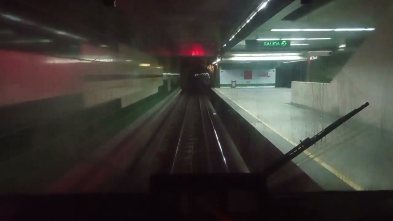 Metro de Caracas Línea 3 Recorrido Completo cabina trasera La Rinconada - Plaza Venezuela