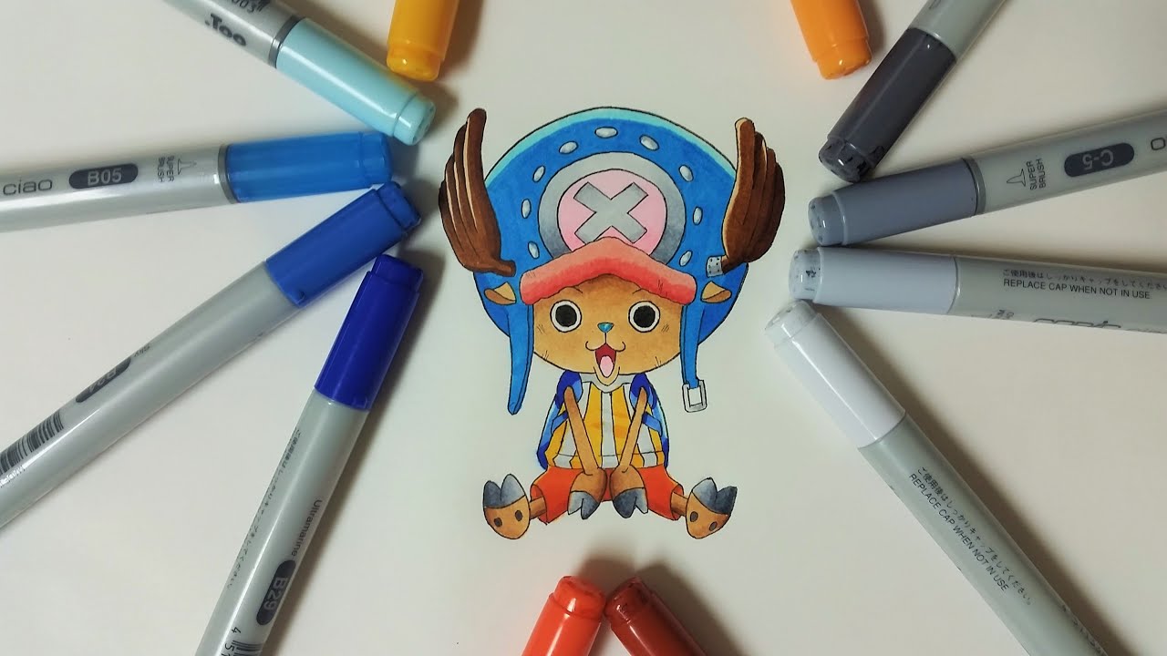 Drawing Tony Tony Chopper One Piece (Dressrosa Arc) YouTube