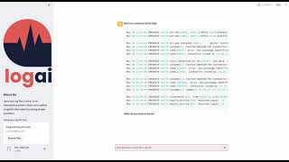 HackaTUM 2023 logai demo