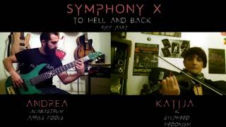 Celebrity Symphony X - To Hell and back ( VIOLIN / BASS COVER - riff part ) Profile