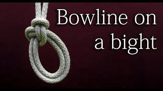 Bowline on a bight