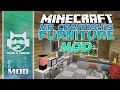 DES MEUBLES, DES VRAIS ! - Minecraft : Mr Crayfish's Furniture Mod (1.8) | Showcase FR