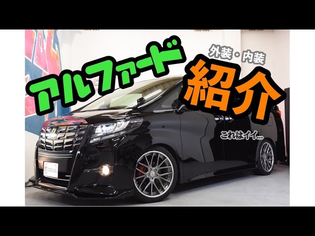 TOYOTA ALPHARD 30系前期 ブラック ☆在庫車両紹介☆ALPHARD 30前期 【特別仕様車】 タイプブラック